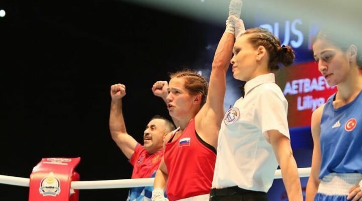 Сергей Цивилев поздравил Лилию Аетбаеву с победой на чемпионате мира по боксу